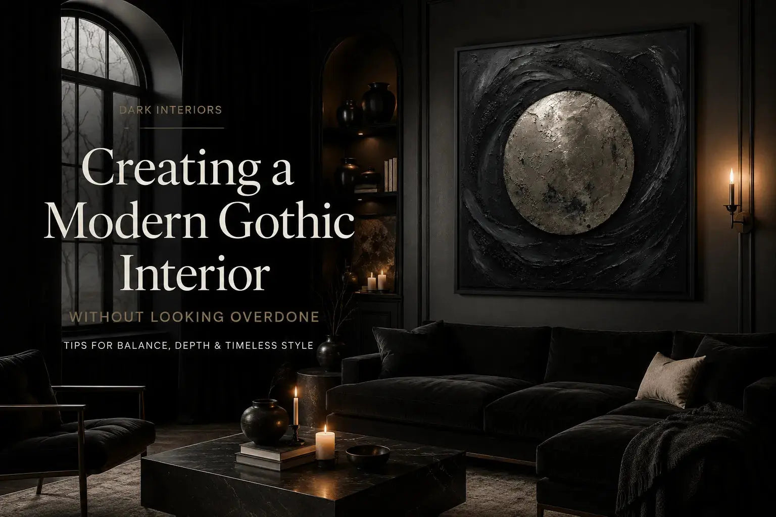 Creating a Modern Gothic Interior