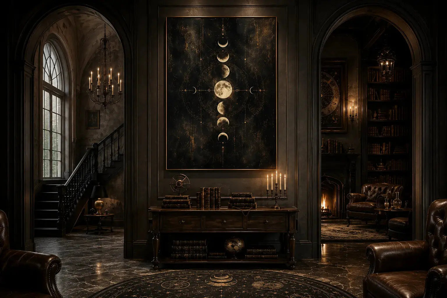 The Meaning of the Moon in Gothic Art