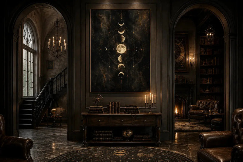 The Meaning of the Moon in Gothic Art