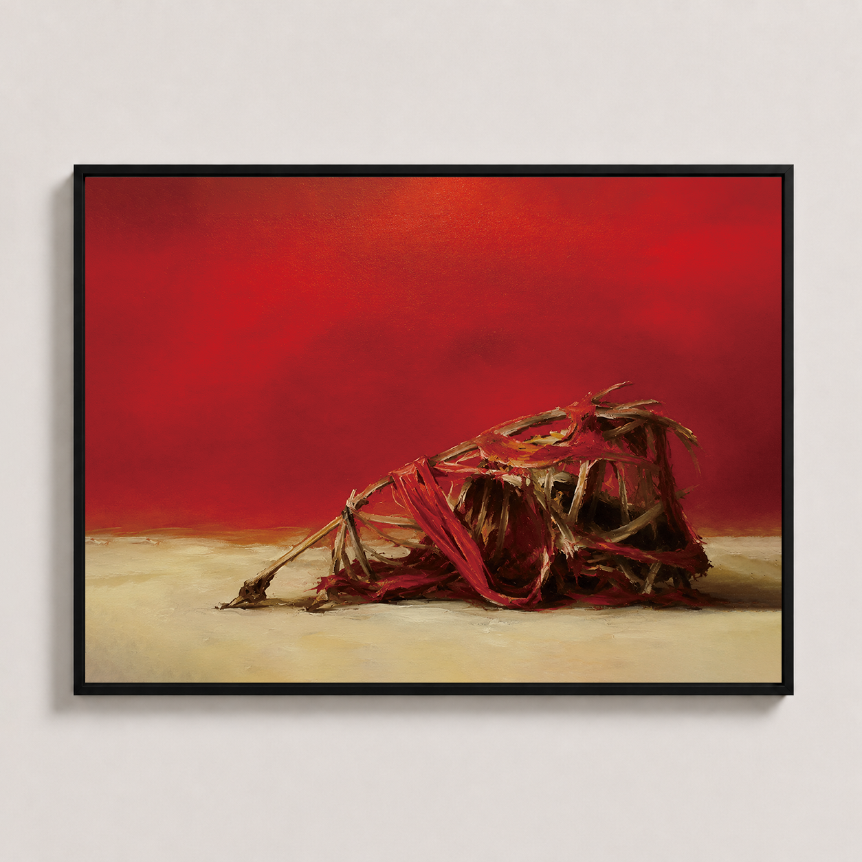 Absent Presence Minimalist Wall Art
