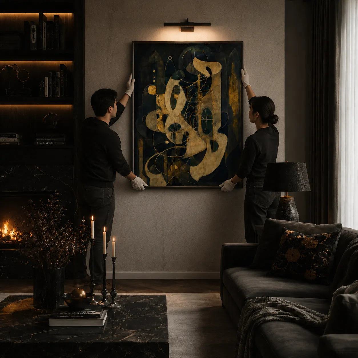 Dark Interiors