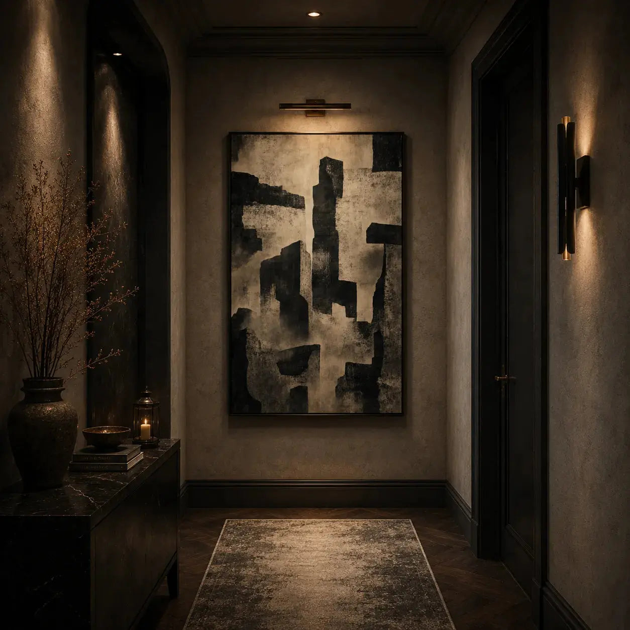 Echoes of Stone  Abstract Painting