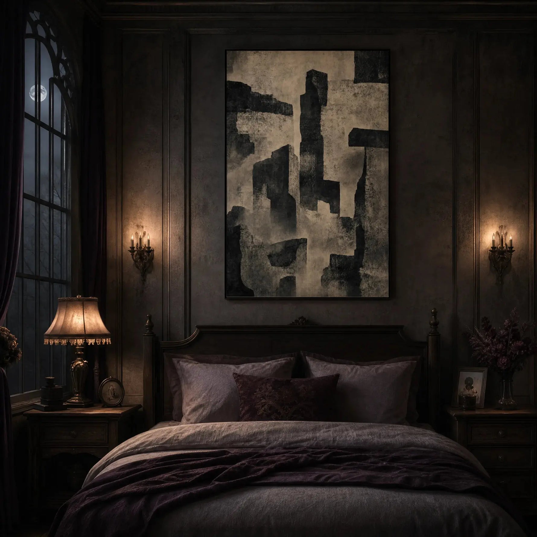 Echoes of Stone  Abstract Painting