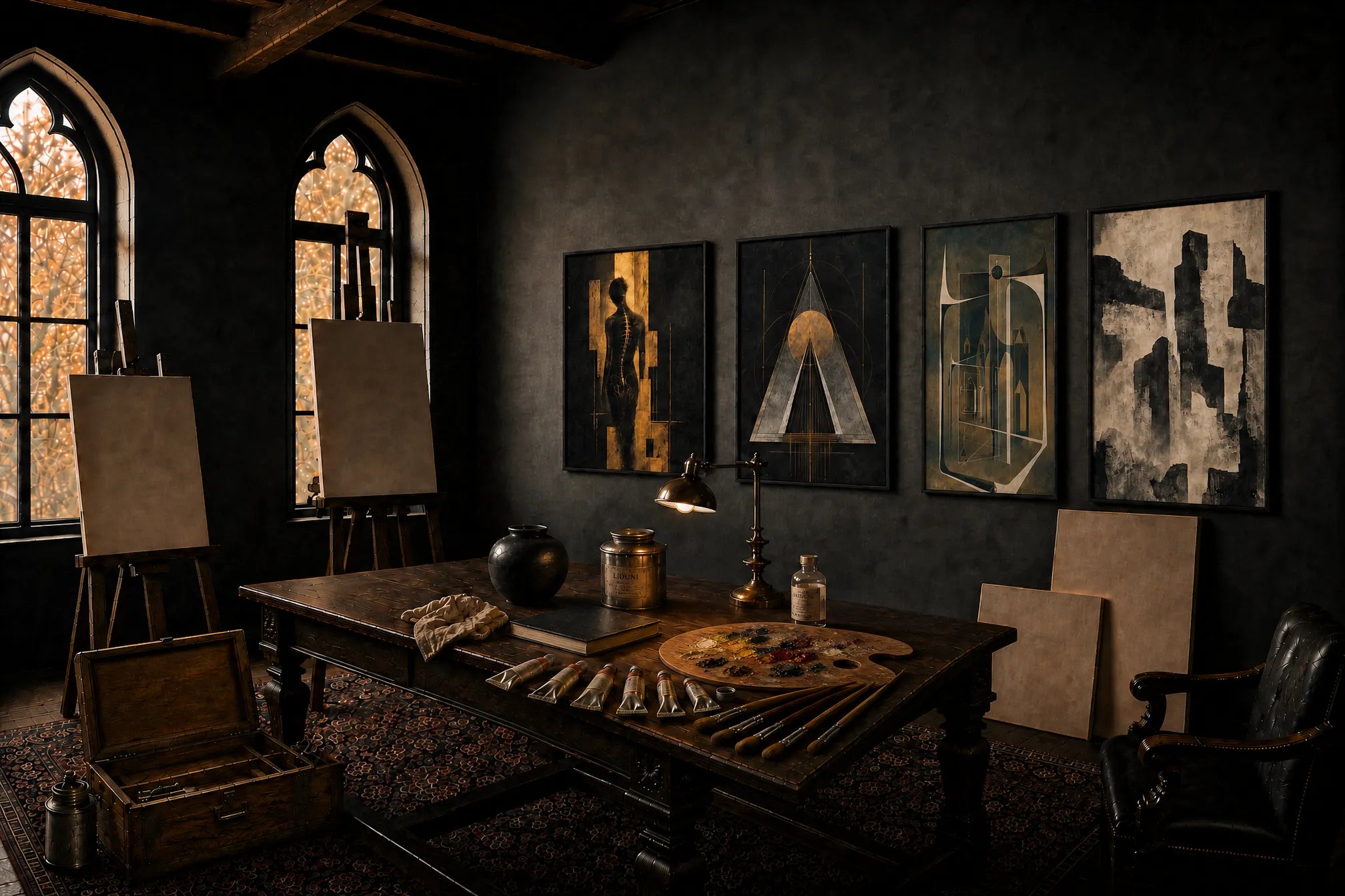  Handcrafted Oil Paintings & Modern Textured Art