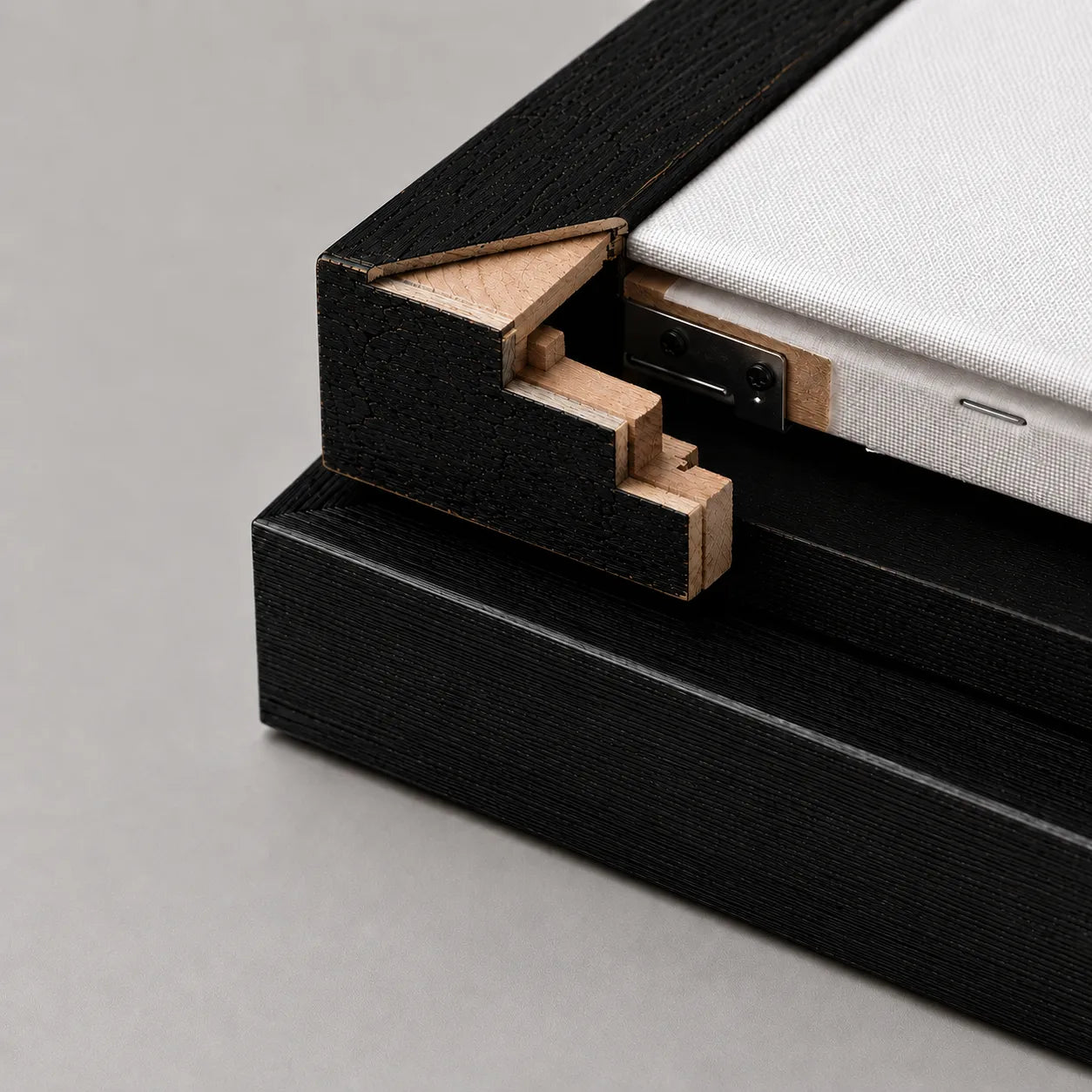 Handcrafted floating frame