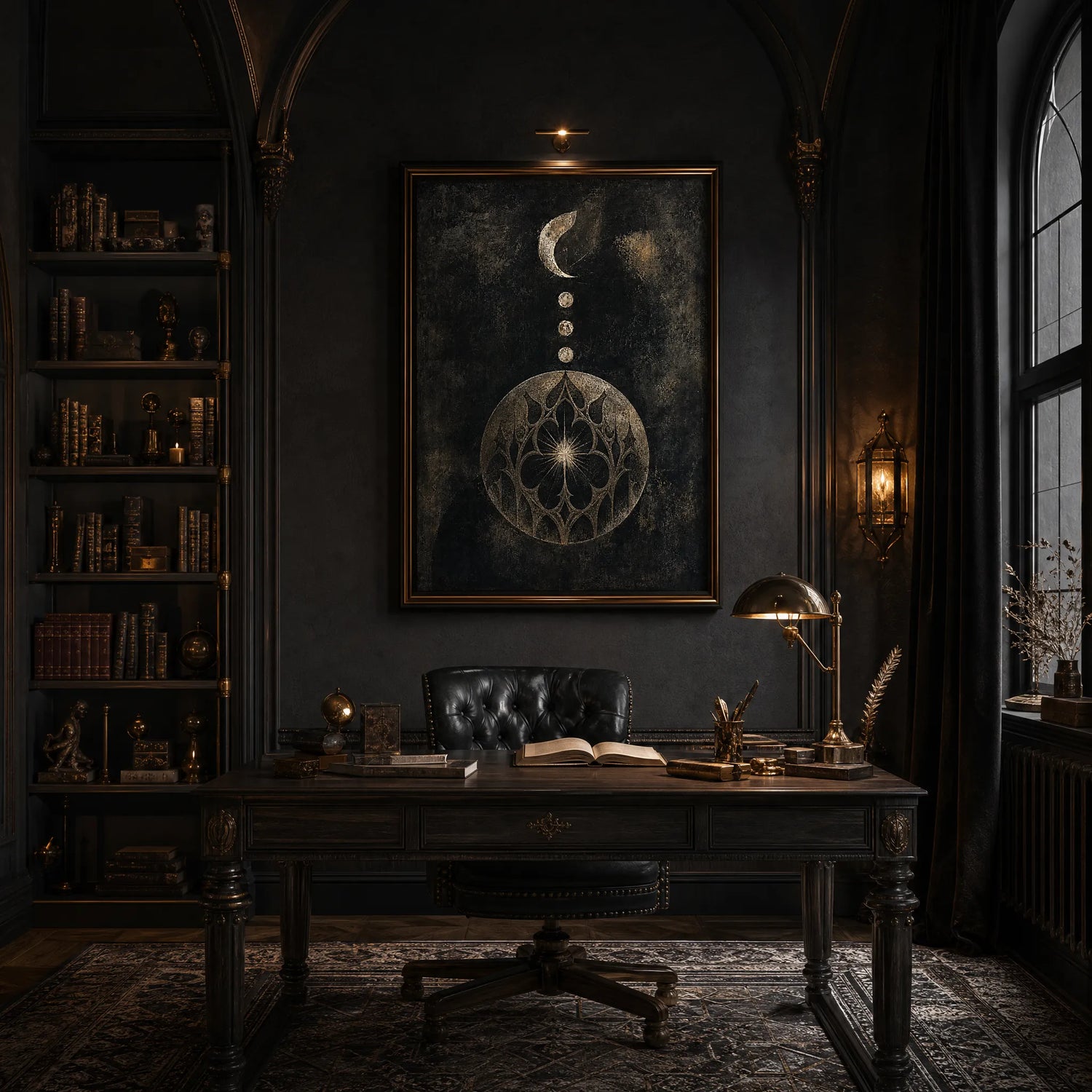 Lunar Reliquary Wall Art