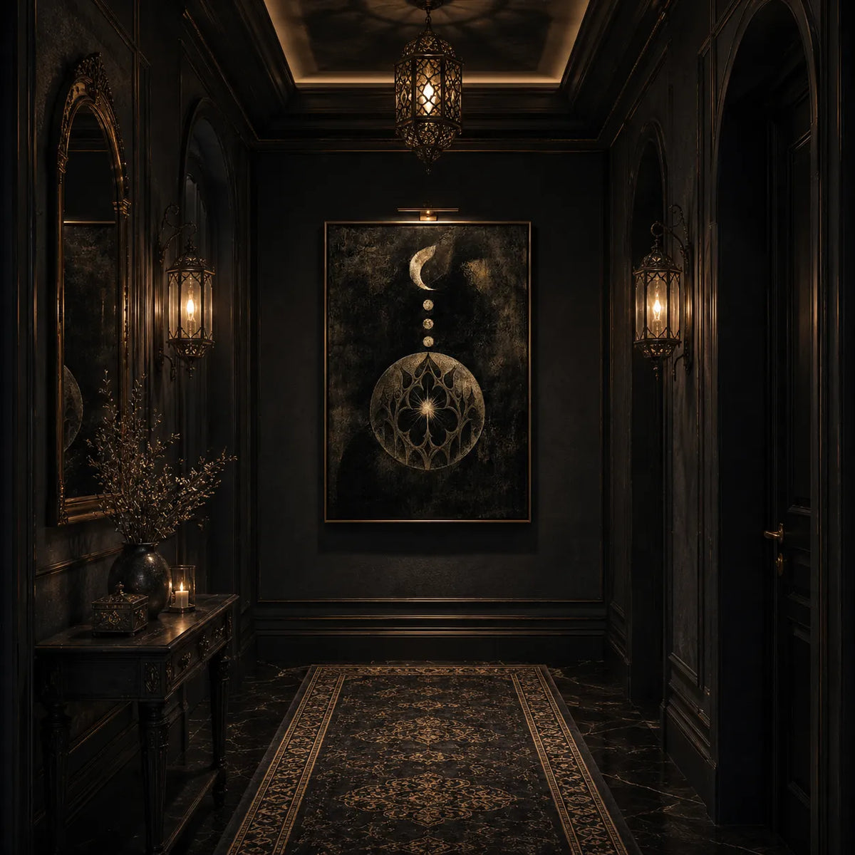 Lunar Reliquary Wall Art