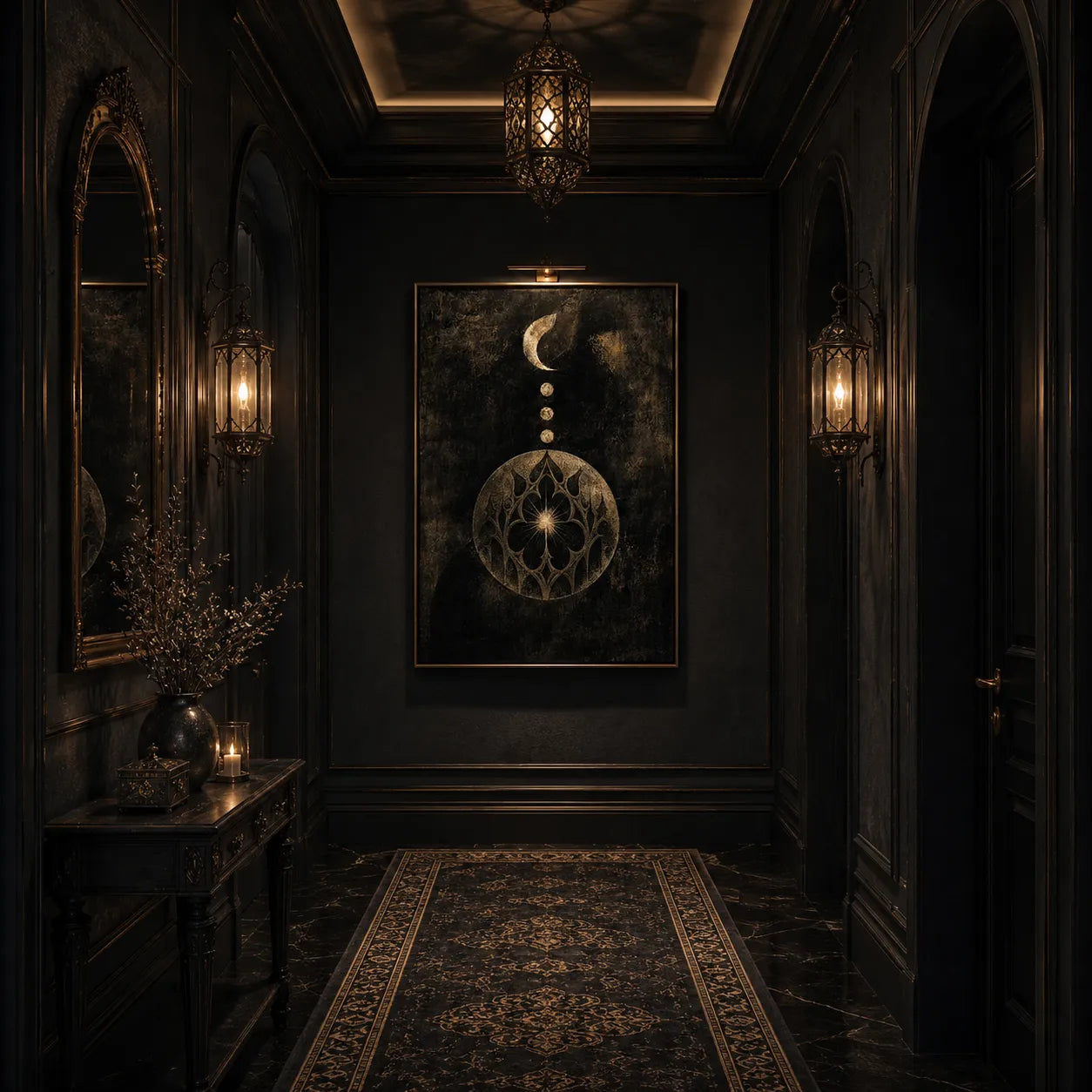 Lunar Reliquary Wall Art