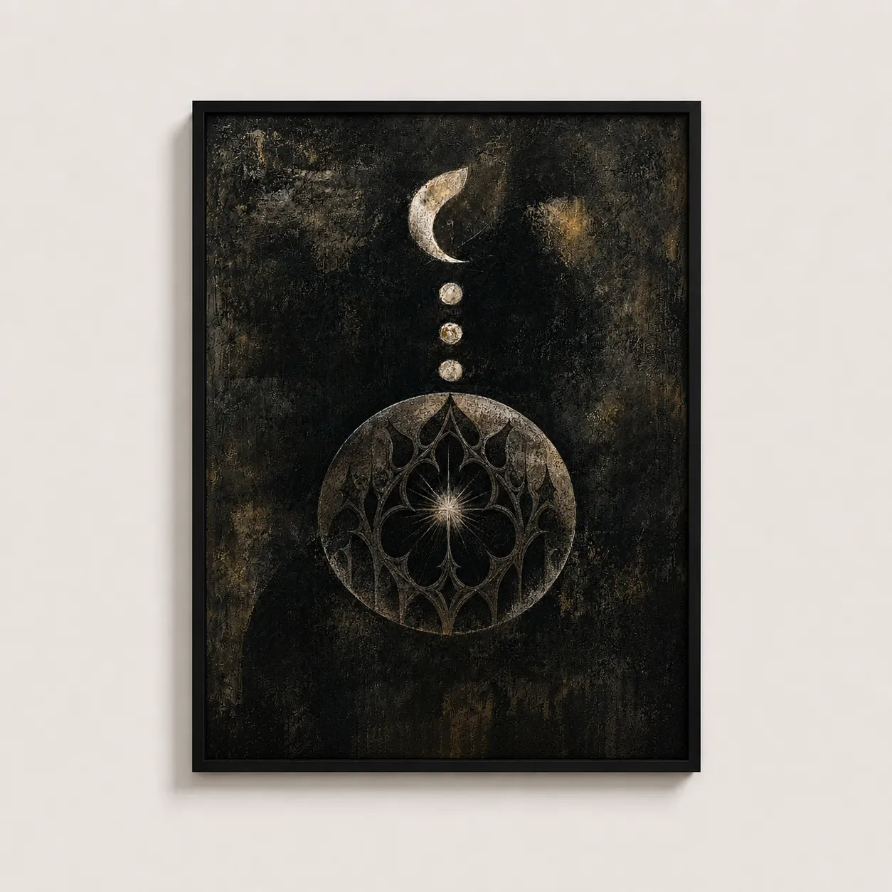 Lunar Reliquary Wall Art Nightrelic
