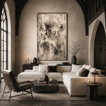 Memento in Ash Abstract Painting