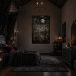 Moonlit Wasteland Oil Painting