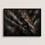 River of Shadows Abstract Painting Nightrelic
