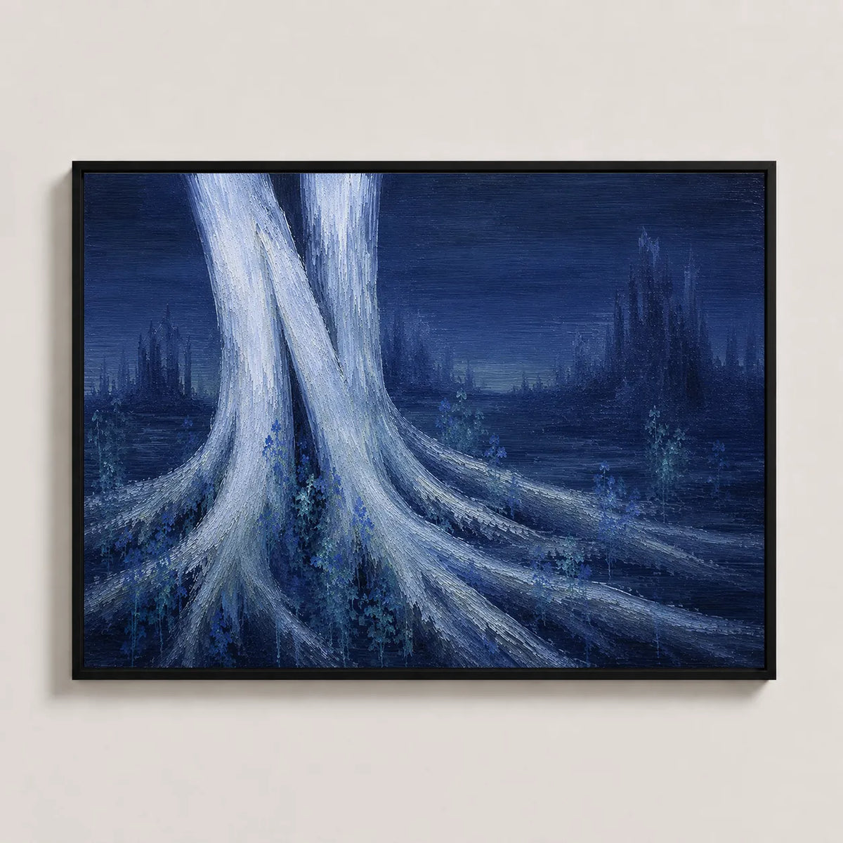 Roots Beyond Oil Painting