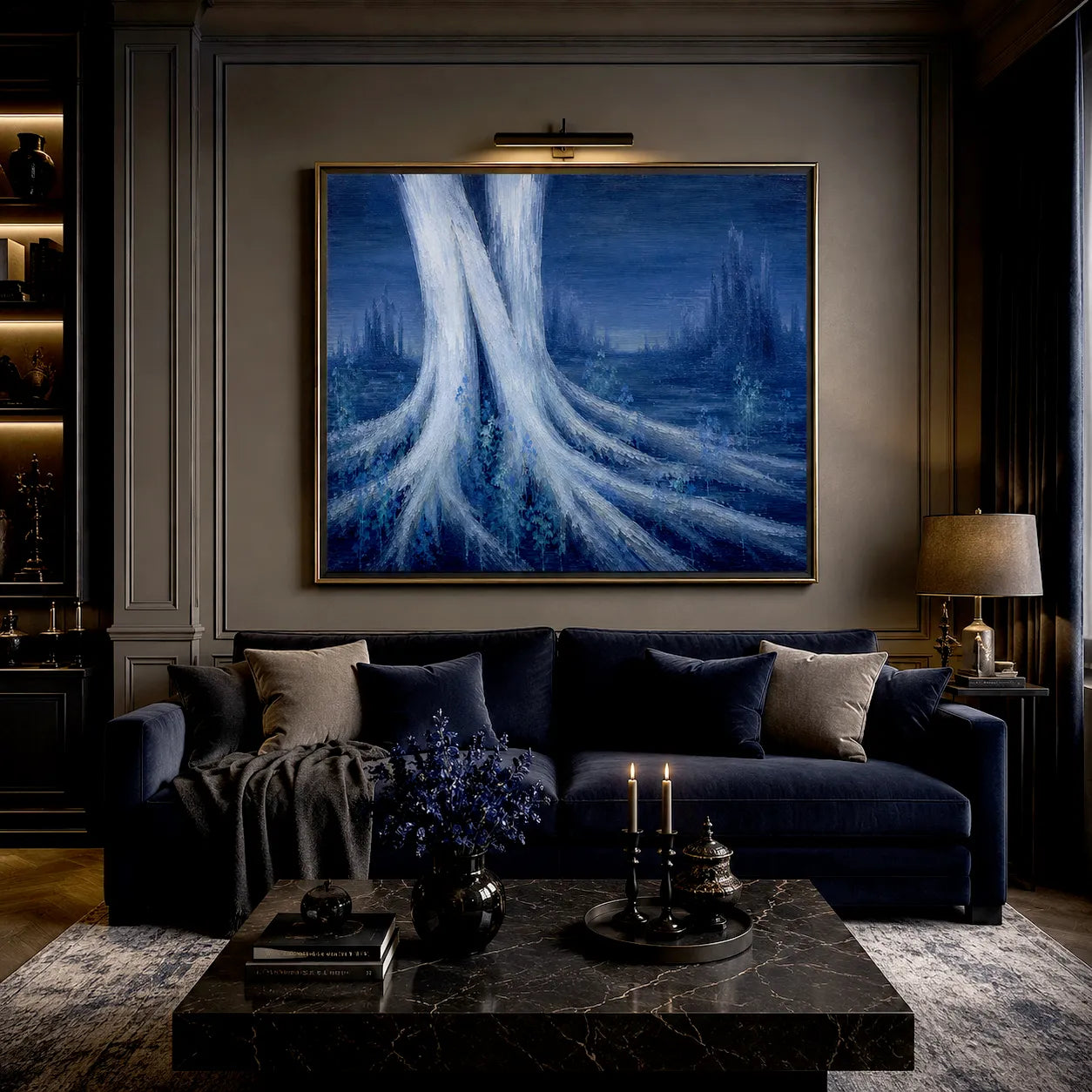 Roots Beyond Oil Painting