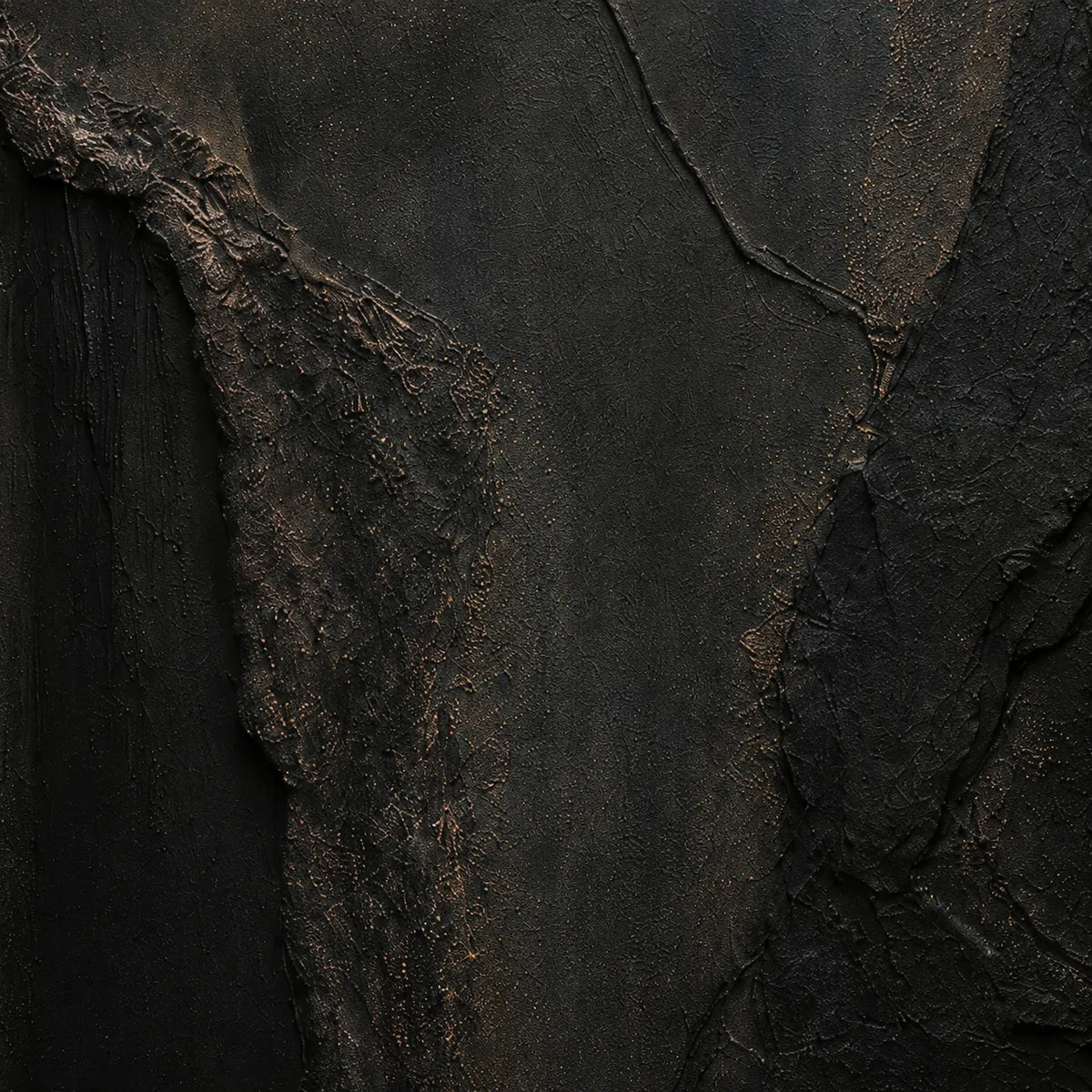 Silent Strata Textured Painting 1