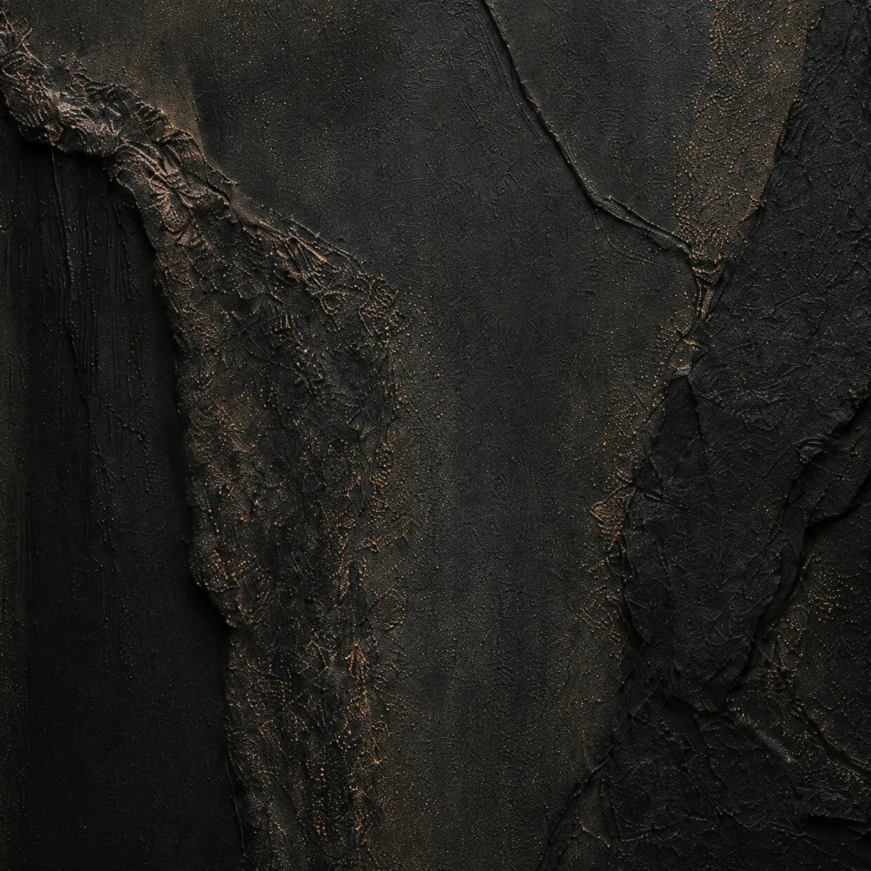 Silent Strata Textured Painting 1