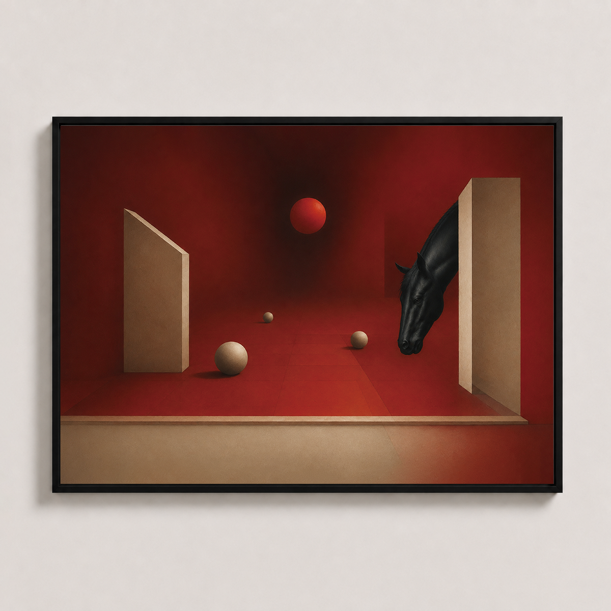 Silent Threshold Minimalist Wall Art