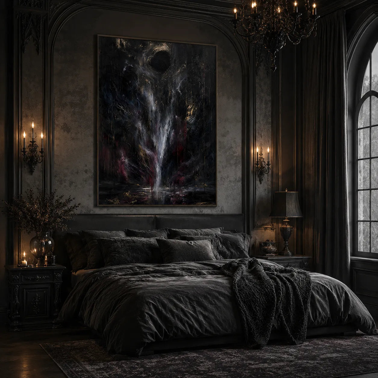 The Abyss Within Abstract Painting