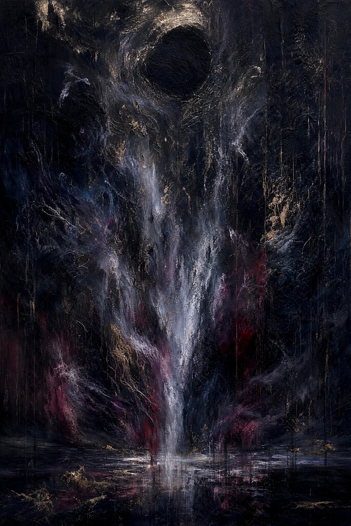 The Abyss Within Abstract Painting