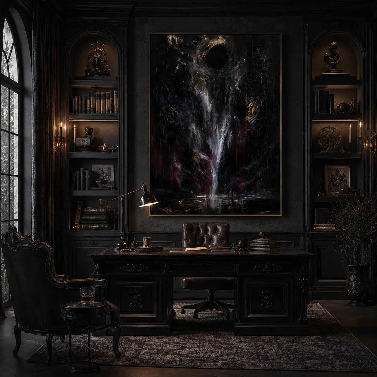 The Abyss Within Abstract Painting