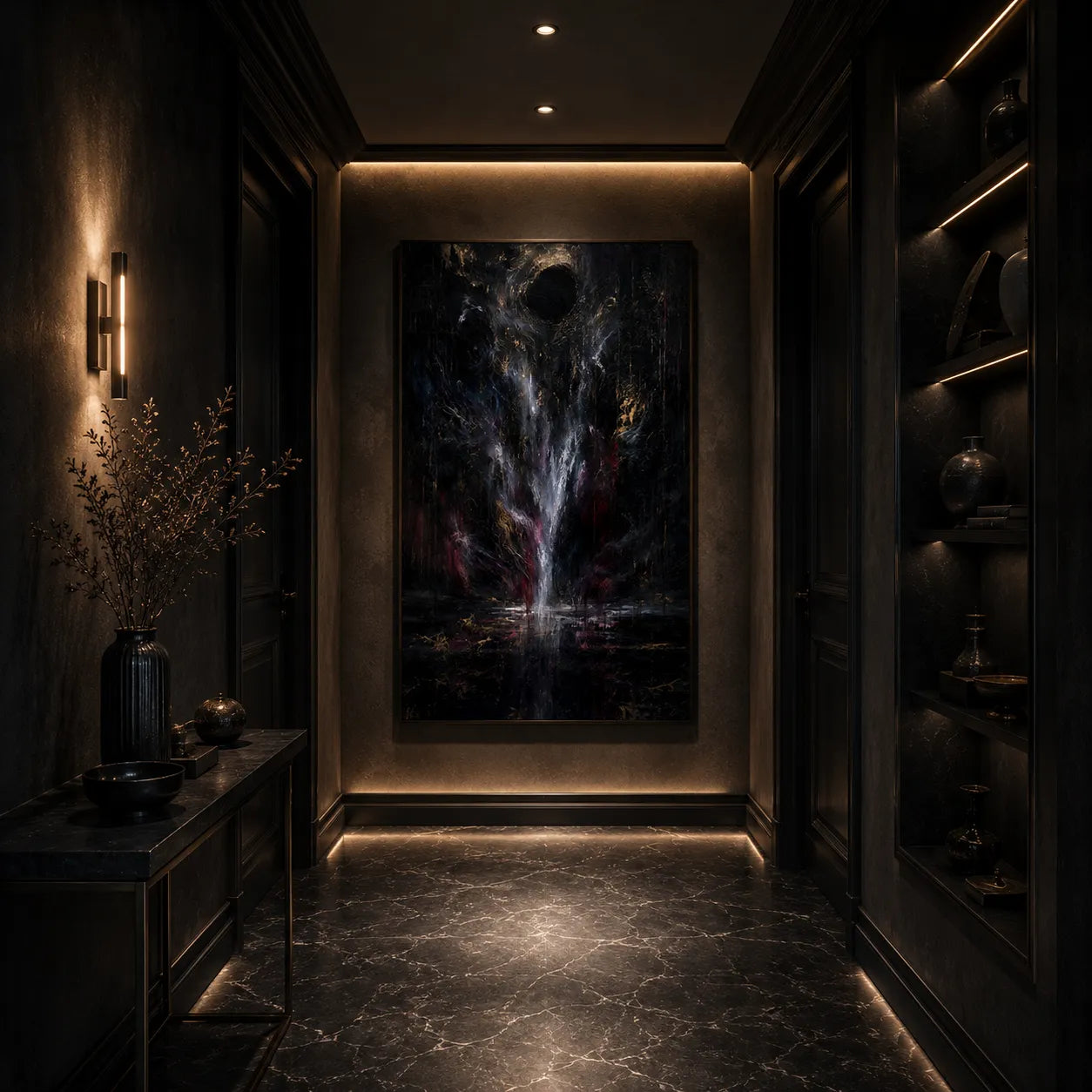 The Abyss Within Abstract Painting