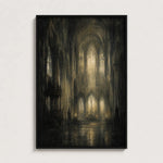 The Last Cathedral Oil Painting Nightrelic