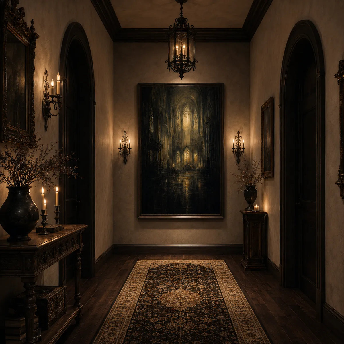 The Last Cathedral Oil Painting