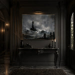 The Lighthouse Textured Painting