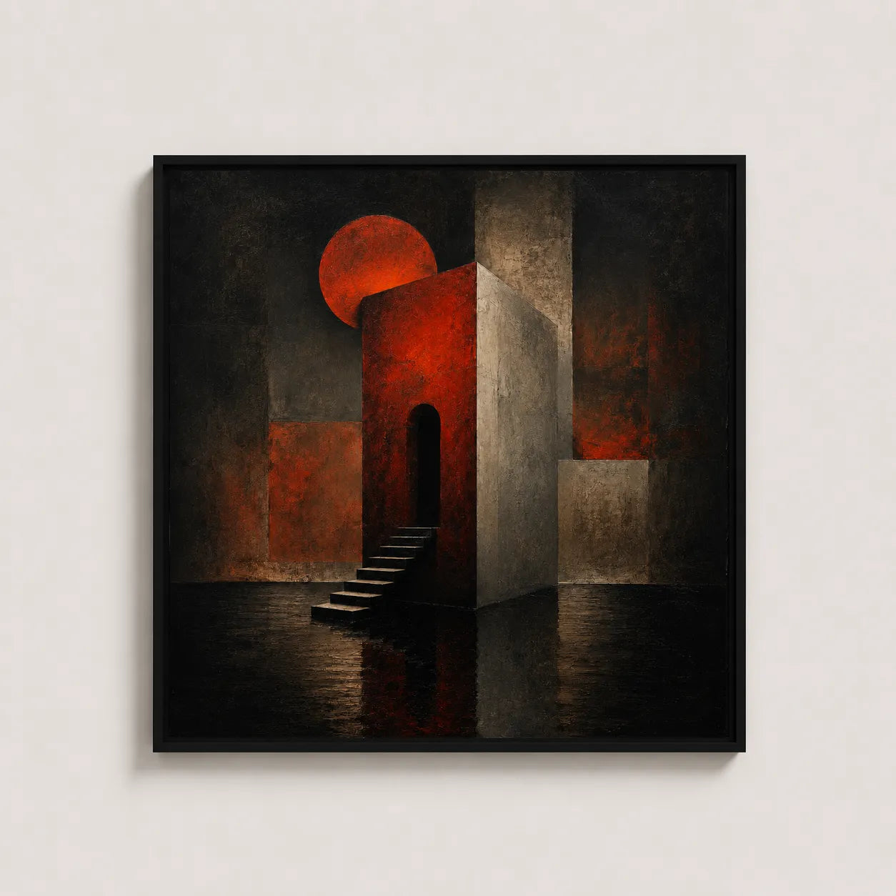 Threshold of Light Minimalist Wall Art