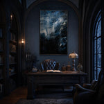 Veil of Rain Oil Painting Nightrelic