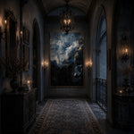 Veil of Rain Oil Painting Nightrelic