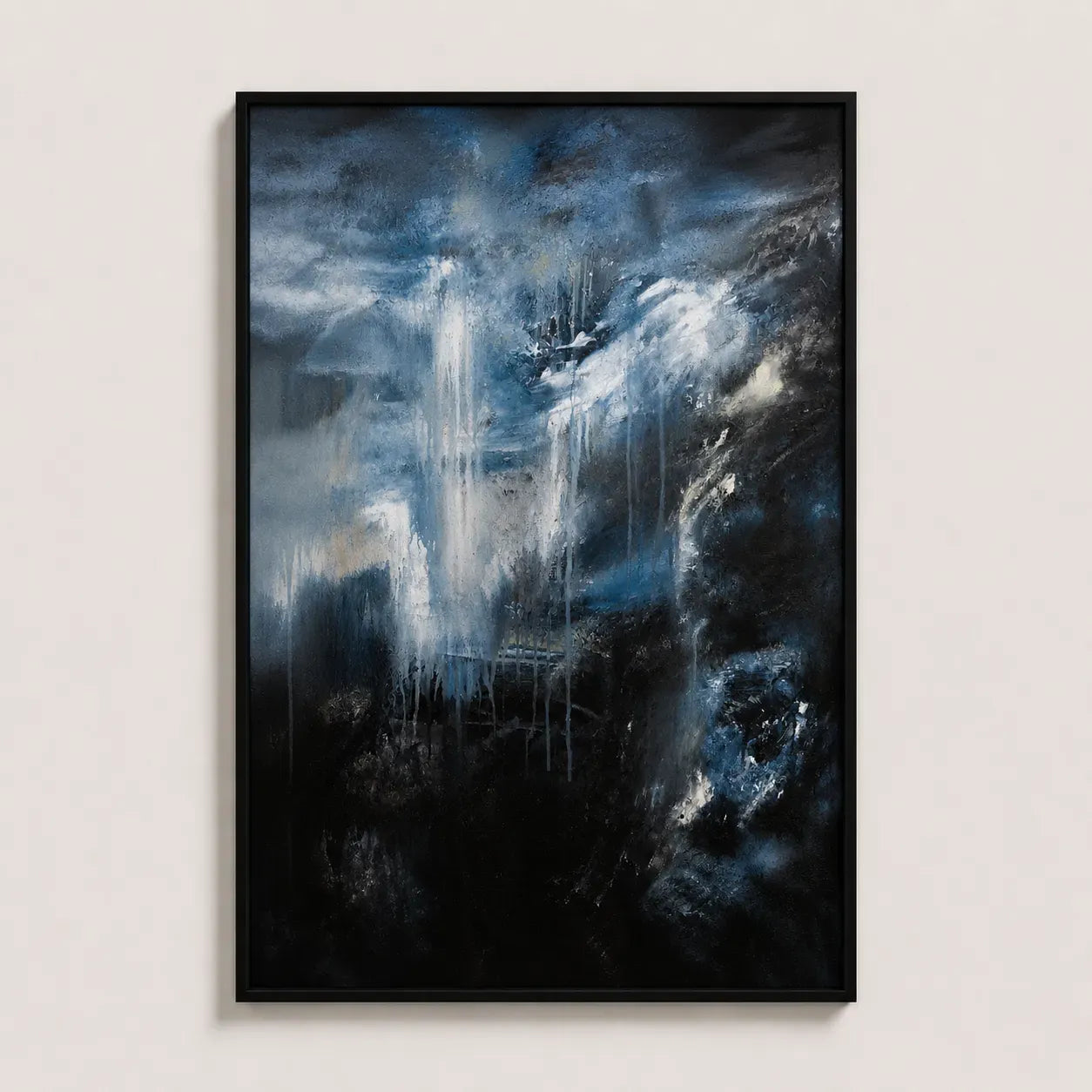 Veil of Rain Oil Painting Nightrelic