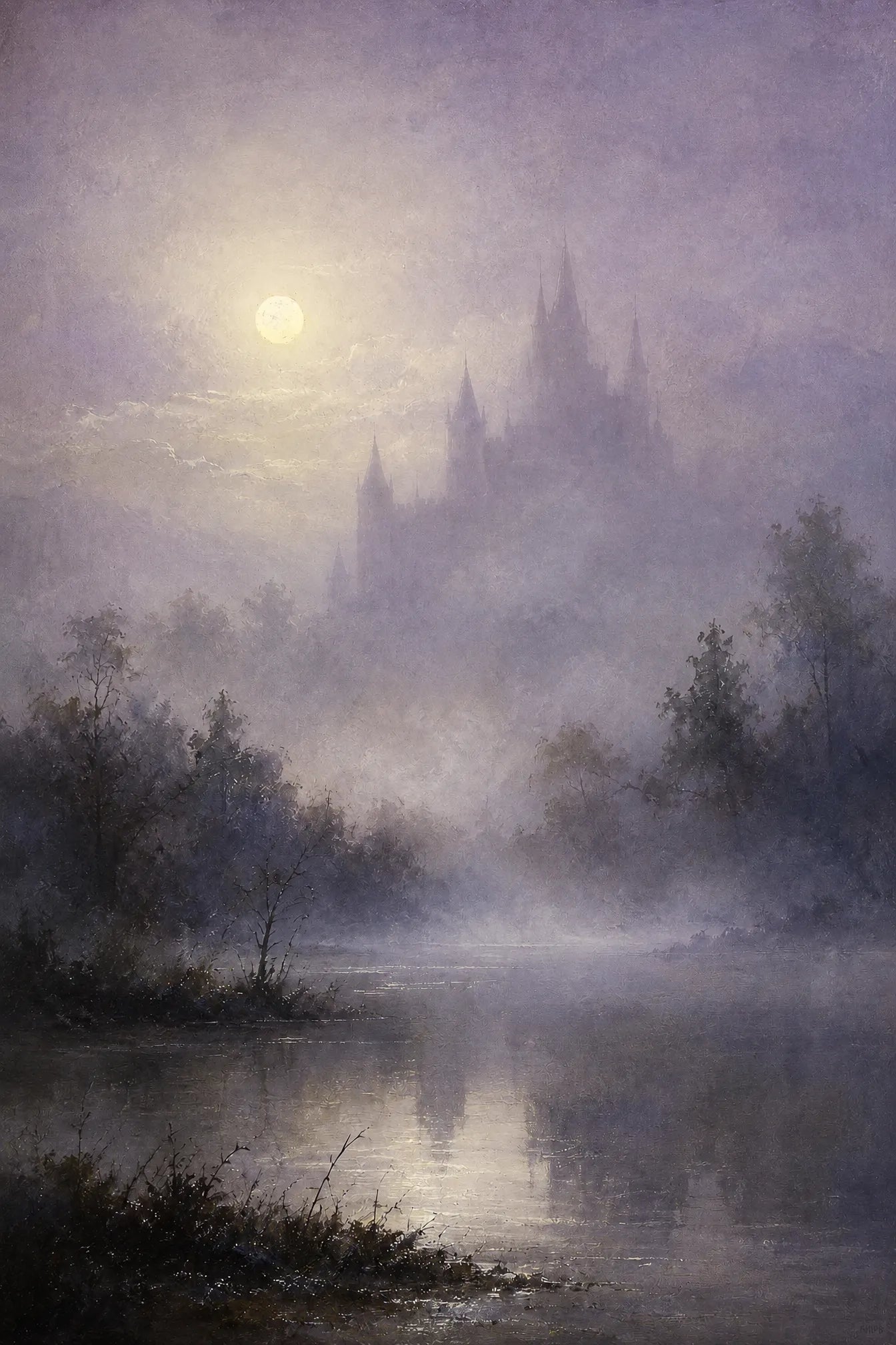 Veil of the Castle Oil Painting