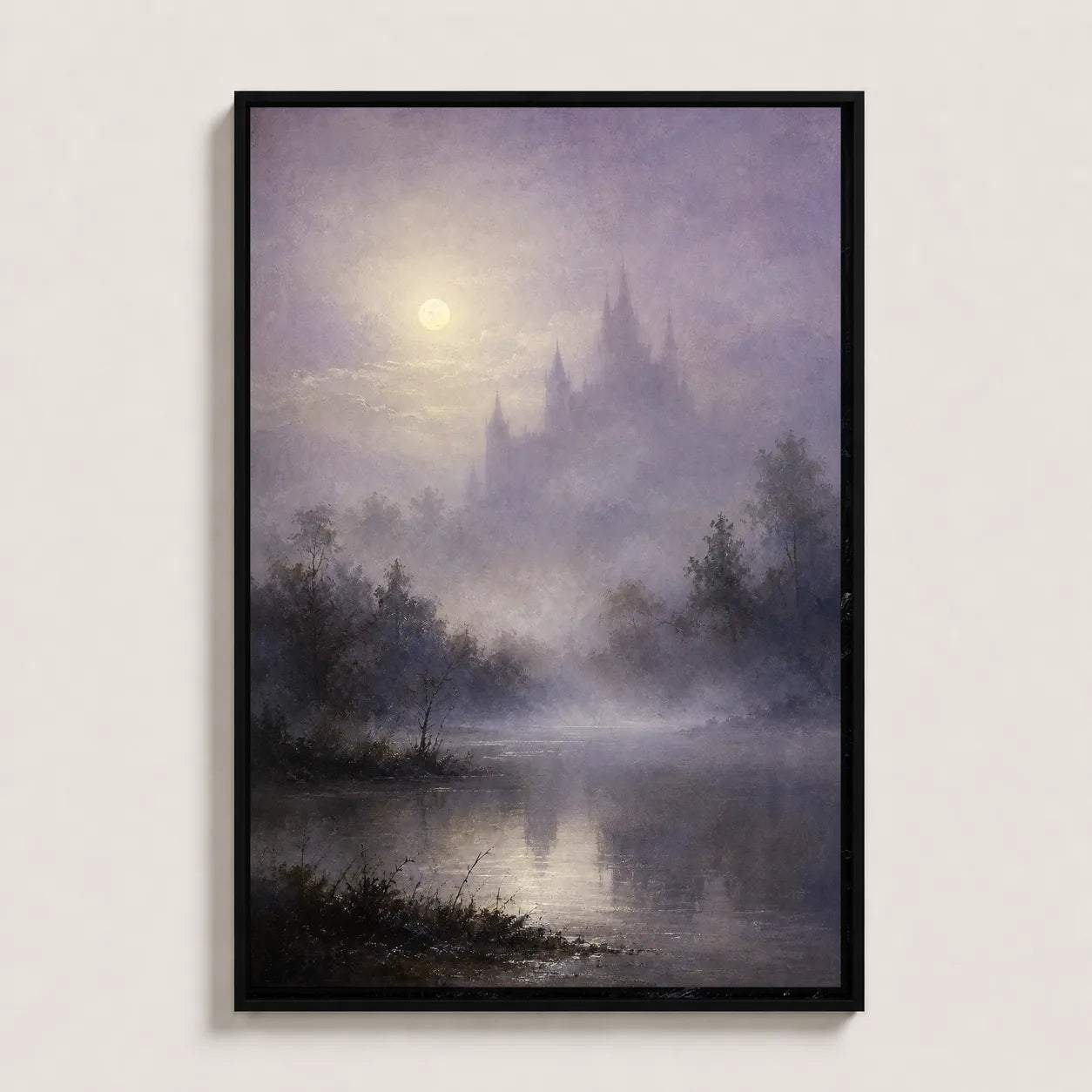 Veil of the Castle Oil Painting Nightrelic